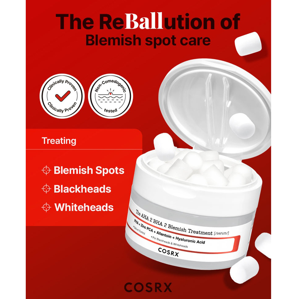 The AHA 2 BHA 2 Blemish Treatment Ser de fata exfoliant 50 gr