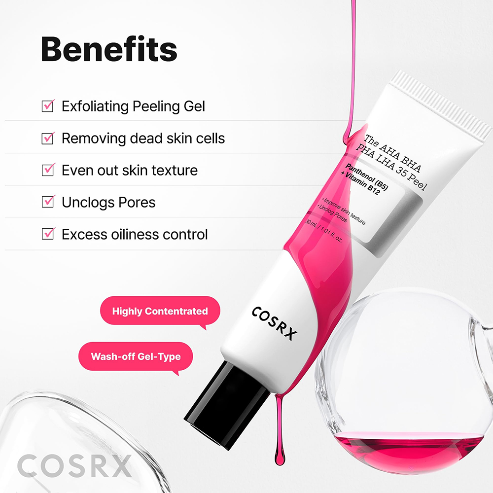 The AHA BHA PHA LHA 35 Peel Exfoliant 30 ml