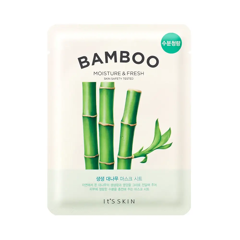 IT'S SKIN The Fresh Bamboo Masca de fata nutritiva cu extract de bambus Bamboo - hidratare intensa si revitalizare ten uscat, 19 gr