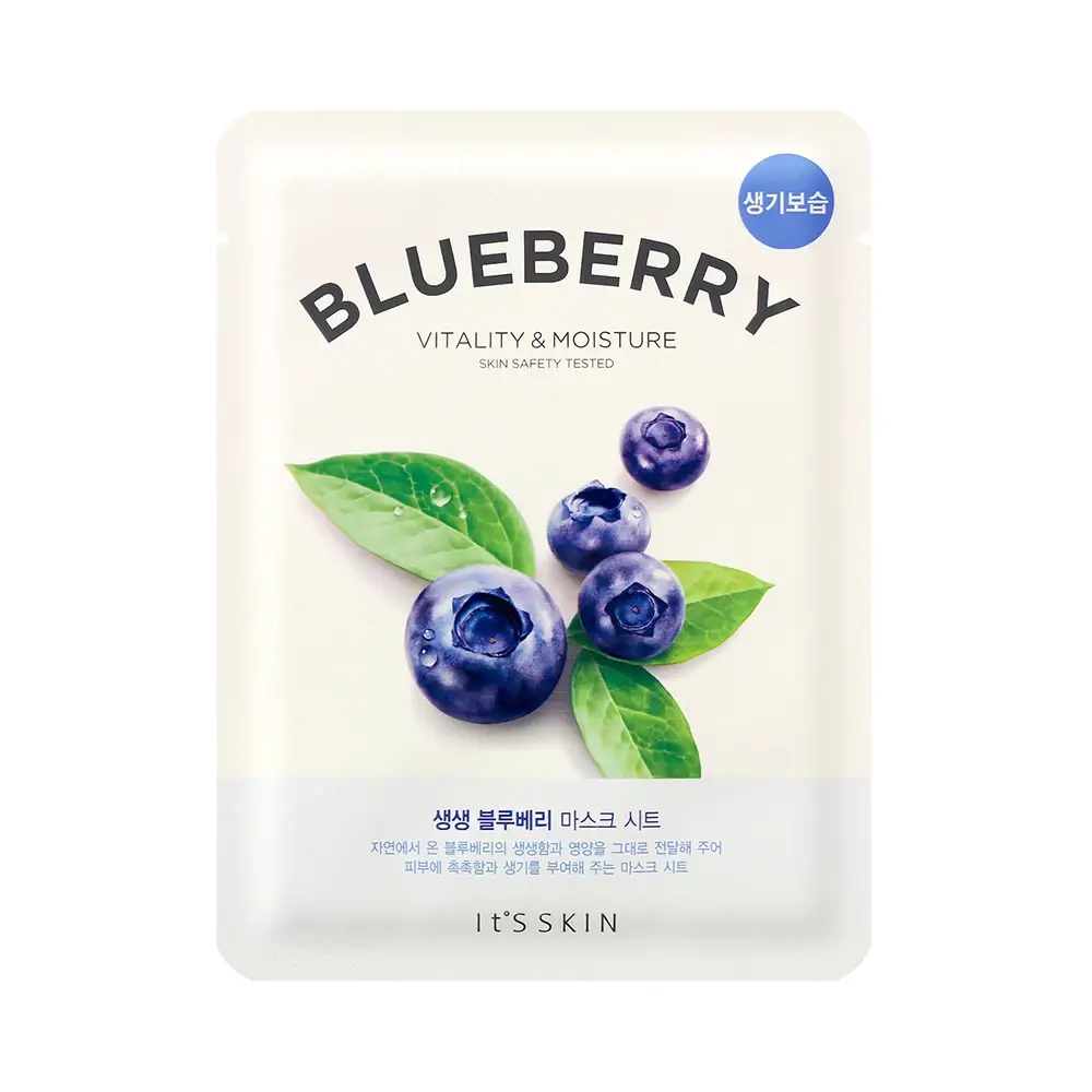 IT'S SKIN The Fresh Masca de fata nutritiva cu afine Blueberry - Hidratare intensiva si efect antioxidant, 21 gr