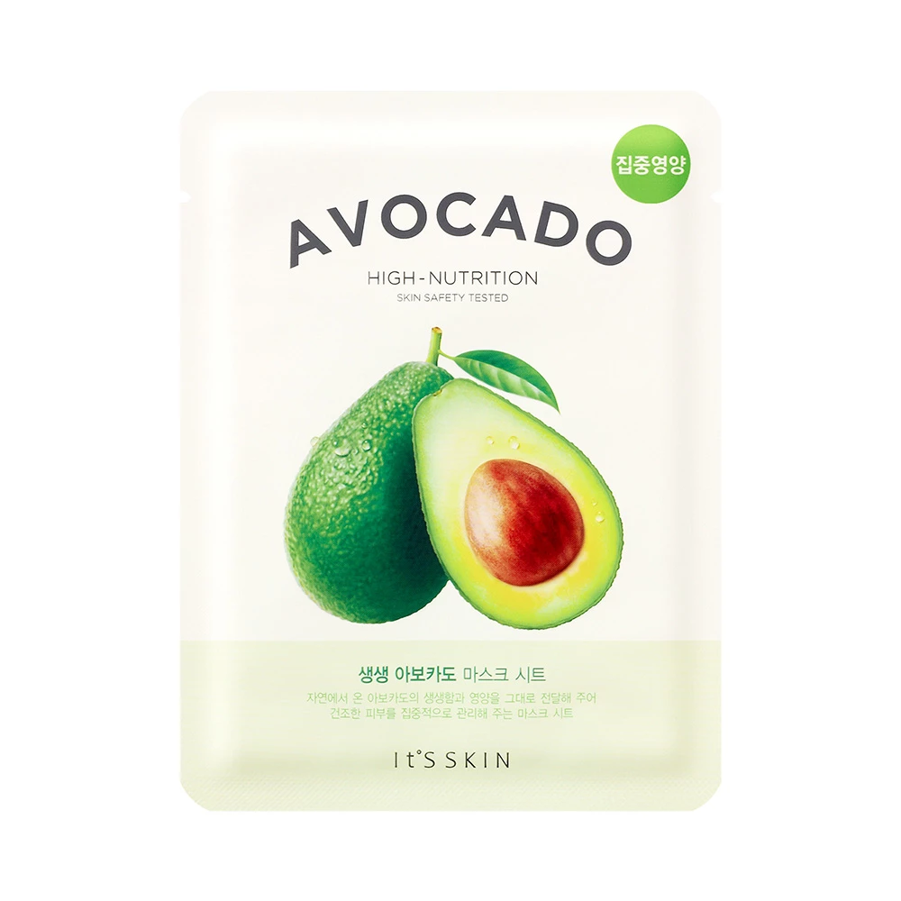IT'S SKIN The Fresh Masca de fata nutritiva cu avocado - hidratare intensa si calmare pentru ten uscat, 21 gr