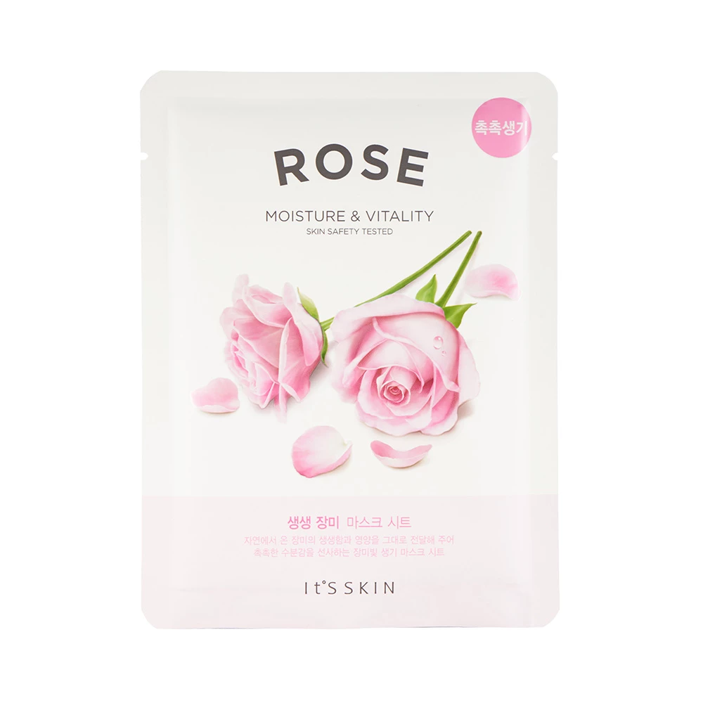 IT'S SKIN The Fresh Masca de fata nutritiva cu extract de trandafir Rose - Hidratare intensa si efect calmant, 18 gr
