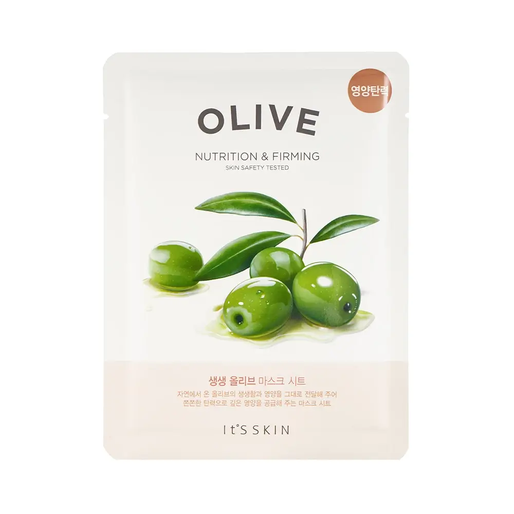 IT'S SKIN The Fresh Olive Masca de fata nutritiva cu extract de masline - hidratare intensa si protectie UV, 18 gr