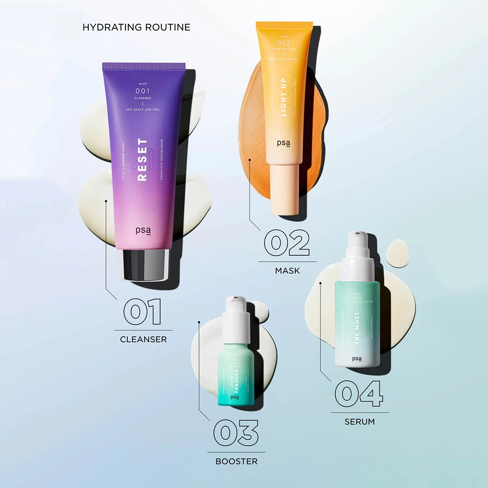 PSA The Most – Ser de Față Nutritiv și Hidratant cu Acid Hialuronic, Unisex, 30 ml | Hidratare Intensivă