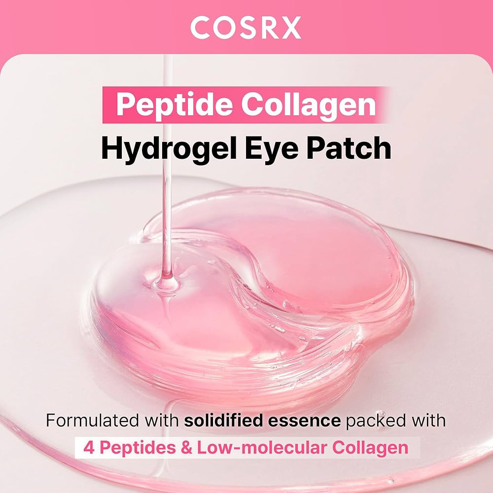 The Peptide Collagen Hydrogel Eye Patch Benzi pentru ochi 60 buc