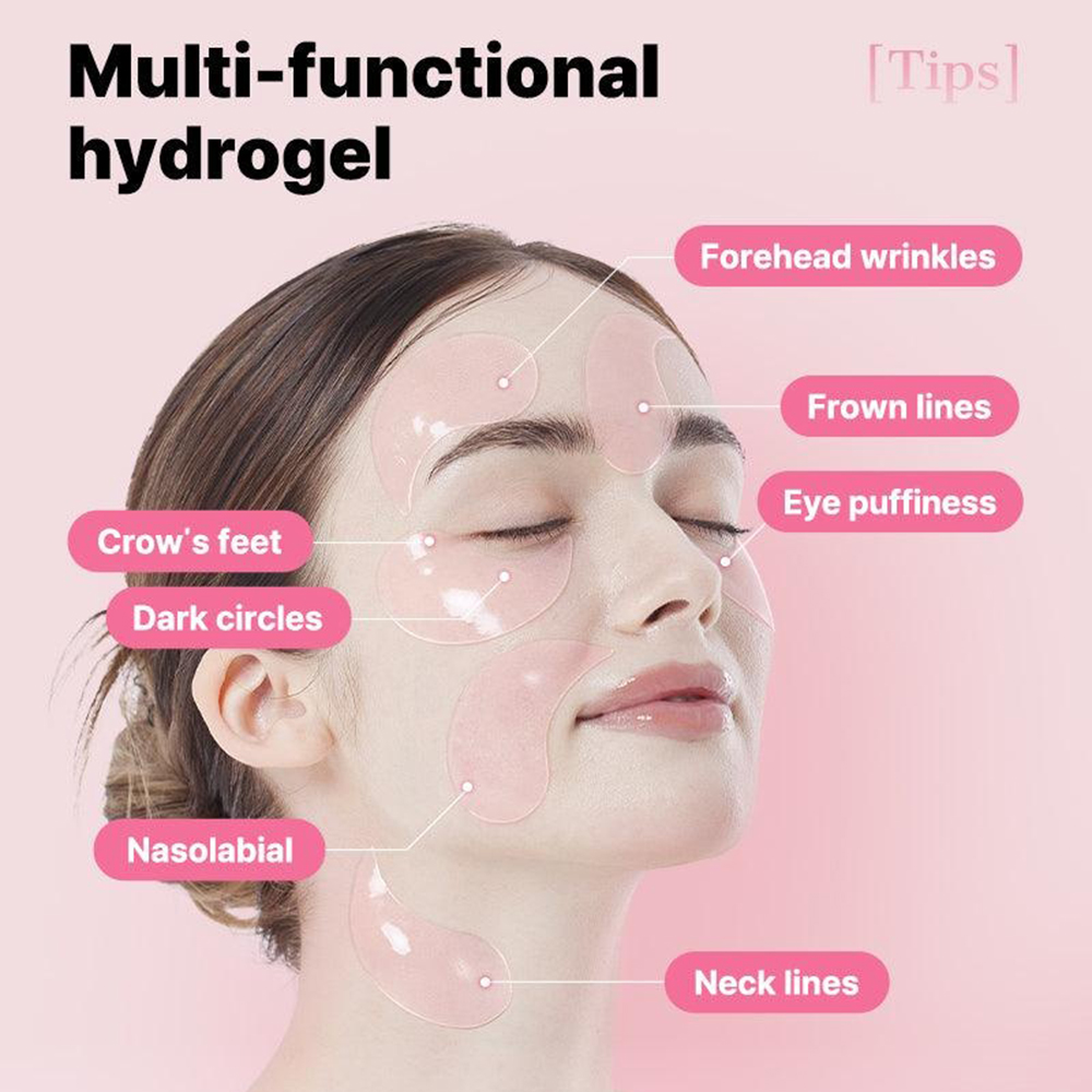 The Peptide Collagen Hydrogel Eye Patch Benzi pentru ochi 60 buc
