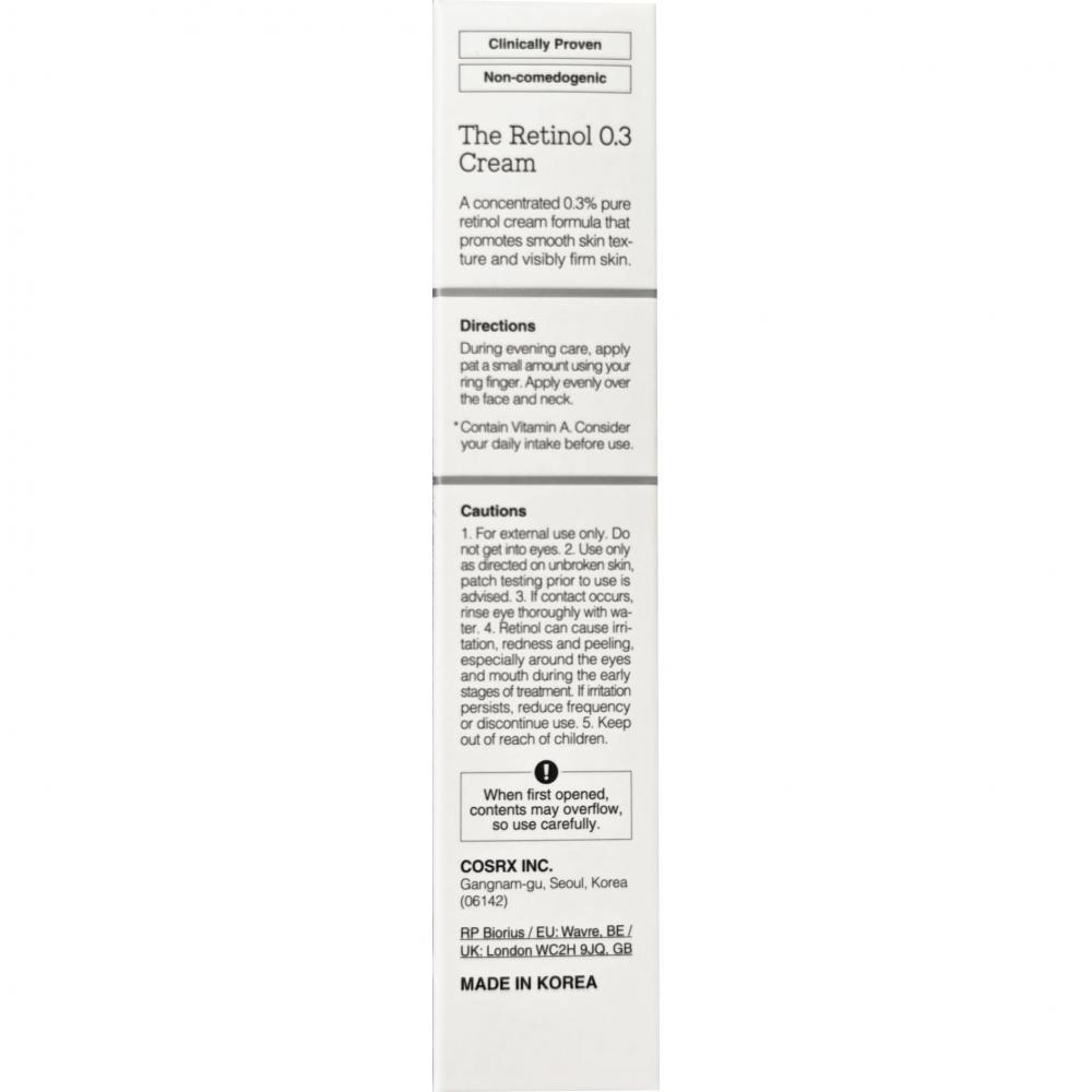 The Retinol 0.3 Cream Crema de fata 20 ml