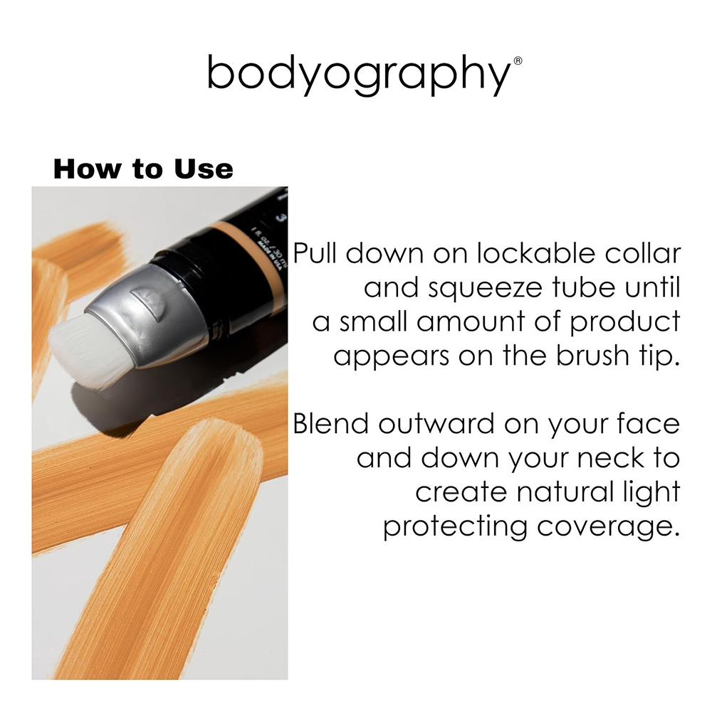 BODYOGRAPHY Tinted Moisturizer, Dark, 30 ml - Crema coloranta de fata formulata cu complex de vitamine si complex de minerale, care contribuie la protectie minerala impotriva razelor nocive ale soarelui si la mentinerea aspectului natural al tenului