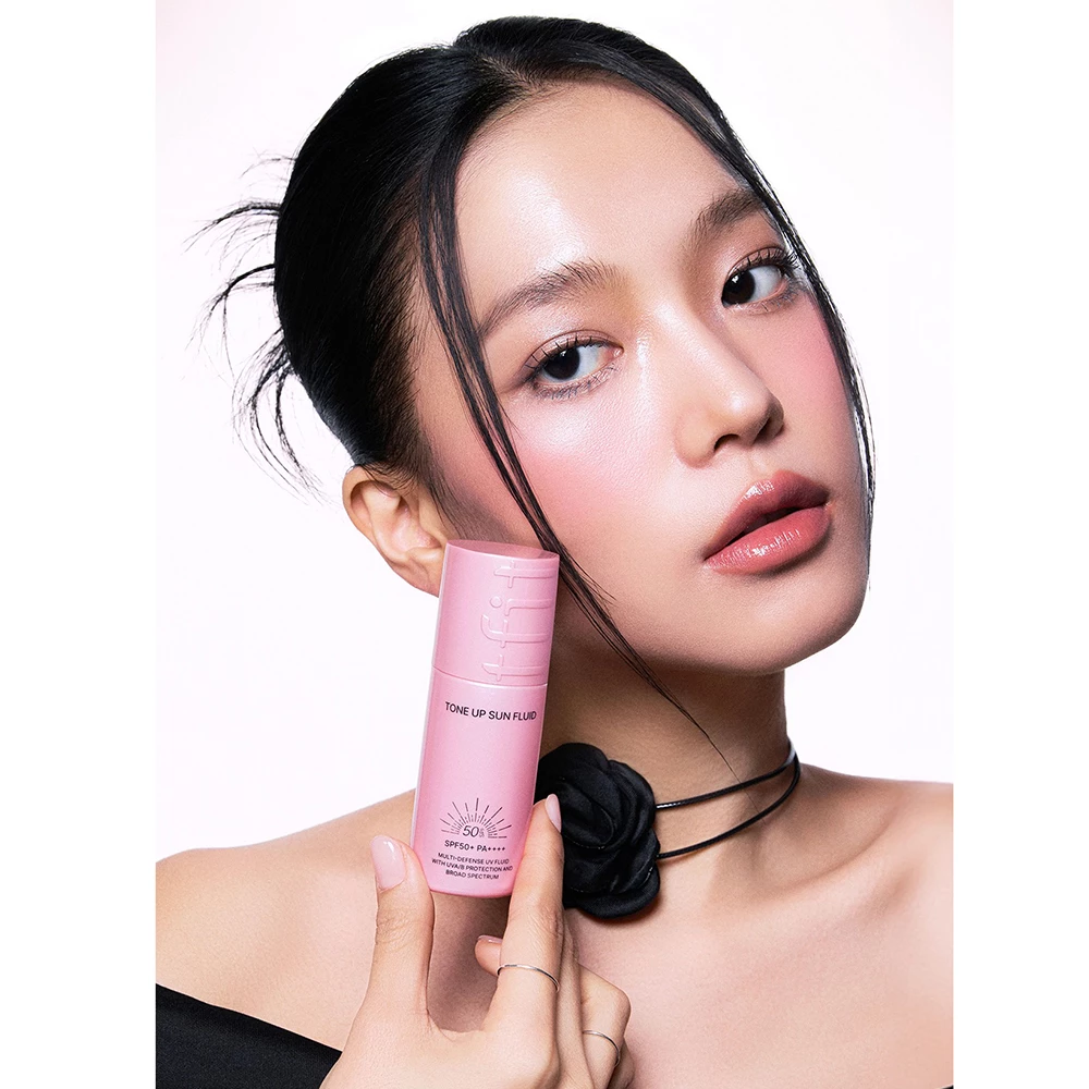 TFIT Collection Tone Up Sun Fluid Renew- Protectie UV SPF50+ PA++++, Luminozitate si Uniformizare, 50 ml