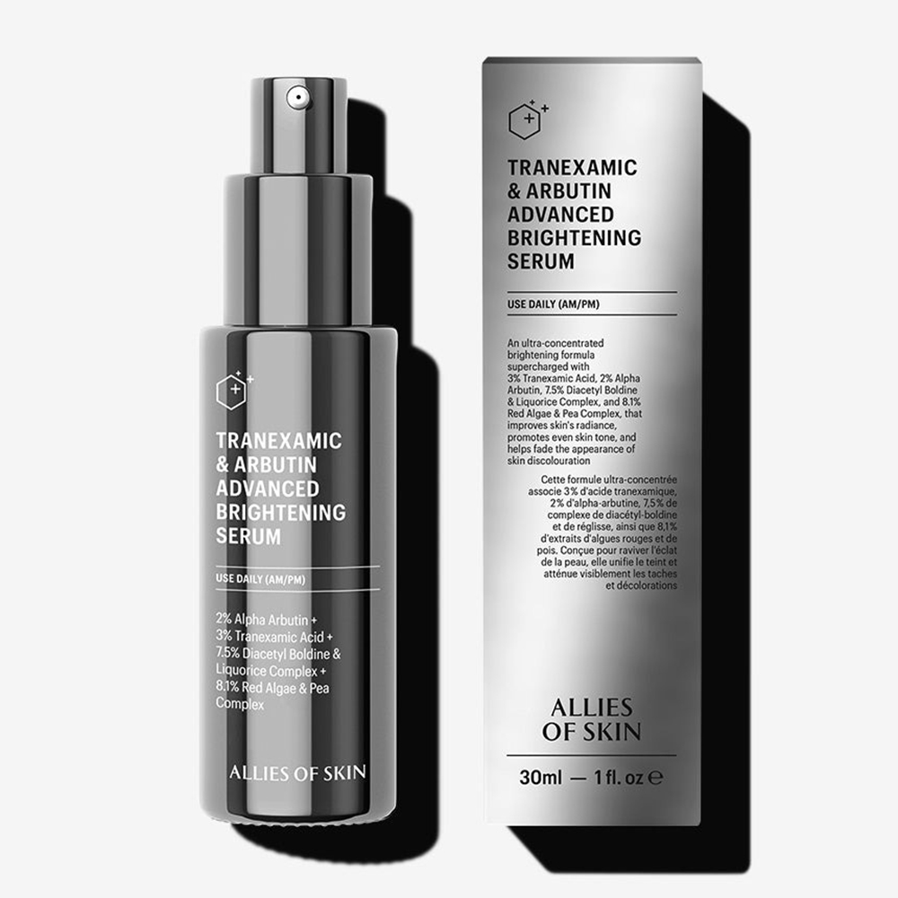 Allies of Skin Tranexamic & Arbutin Advanced Brightening Serum | Ser Iluminator Avansat 30 ml