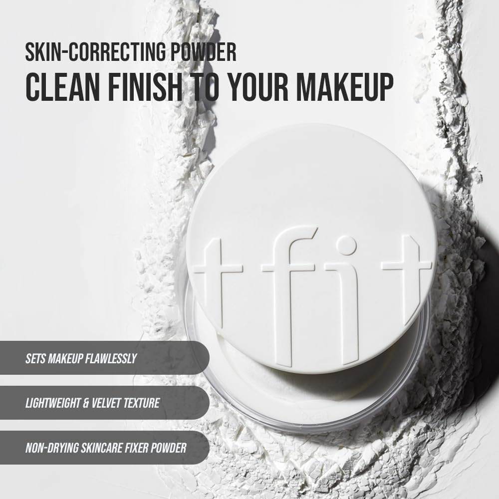 TFIT Translucent Set Finishing Powder – Pudră de Față Translucidă 01 White | Finisaj Mat și Natural