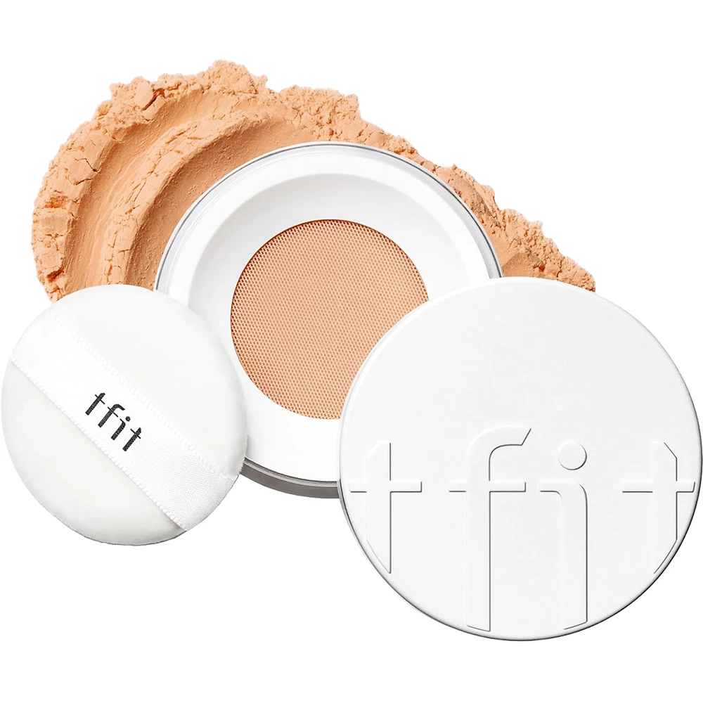 Tfit Translucent Set Finishing Powder 2.2 Dark Beige - control ulei si uniformizare 7 gr