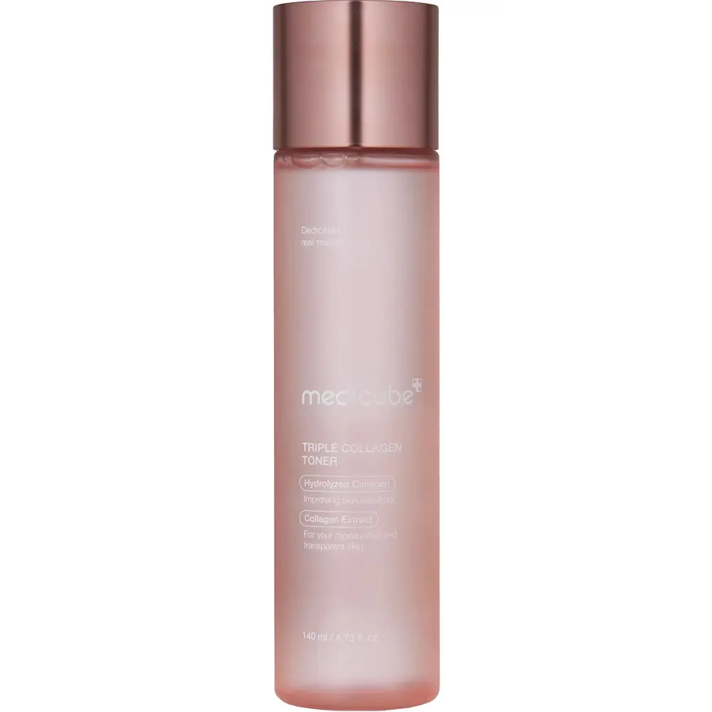 MEDICUBE Triple Collagen Toner Toner hidratant pentru fata - Fermitate si elasticitate intensa, 140 ml