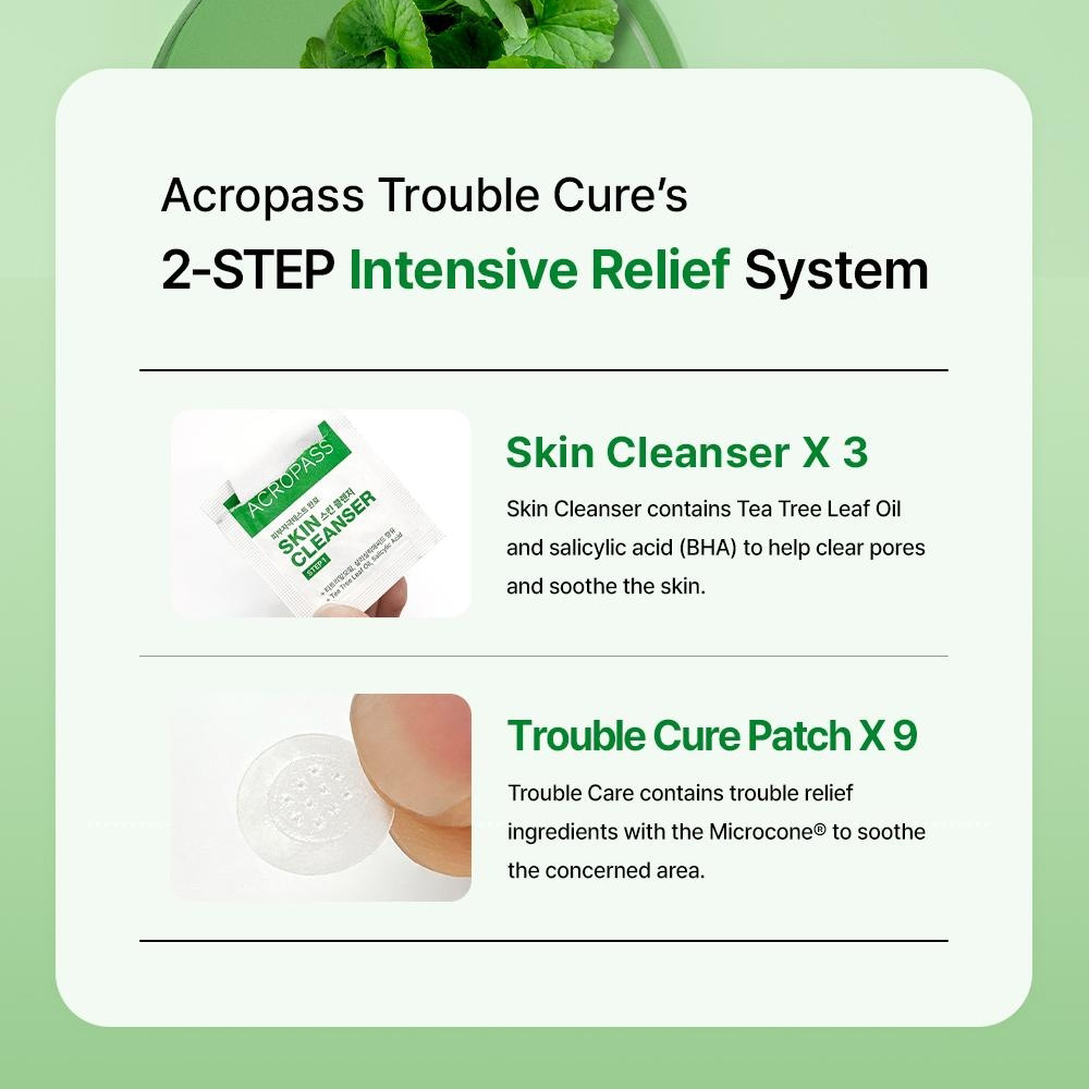 Trouble Care Microcone Patch Small Plasturi cu micro-ace 9 buc