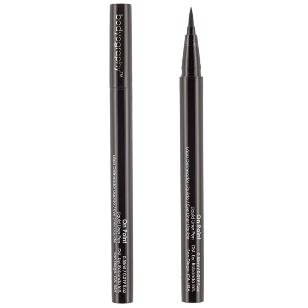 BODYOGRAPHY On Point Tus de ochi Black - Pigment intens si rezistenta indelungata, 1 ml