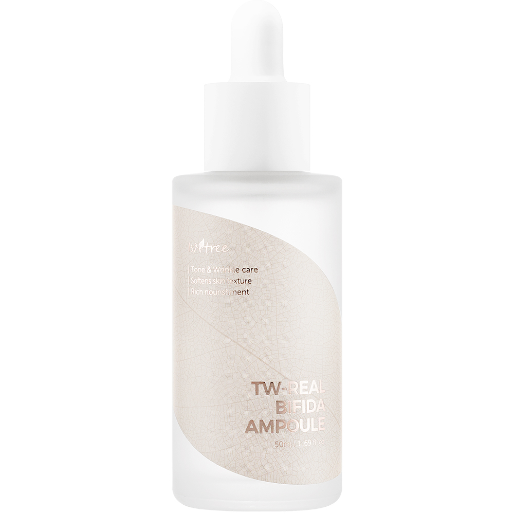 Isntree TW-Real Bifida Ampoule – Ser de față anti-îmbătrânire cu 88% Bifida Ferment Lysate, 50 ml