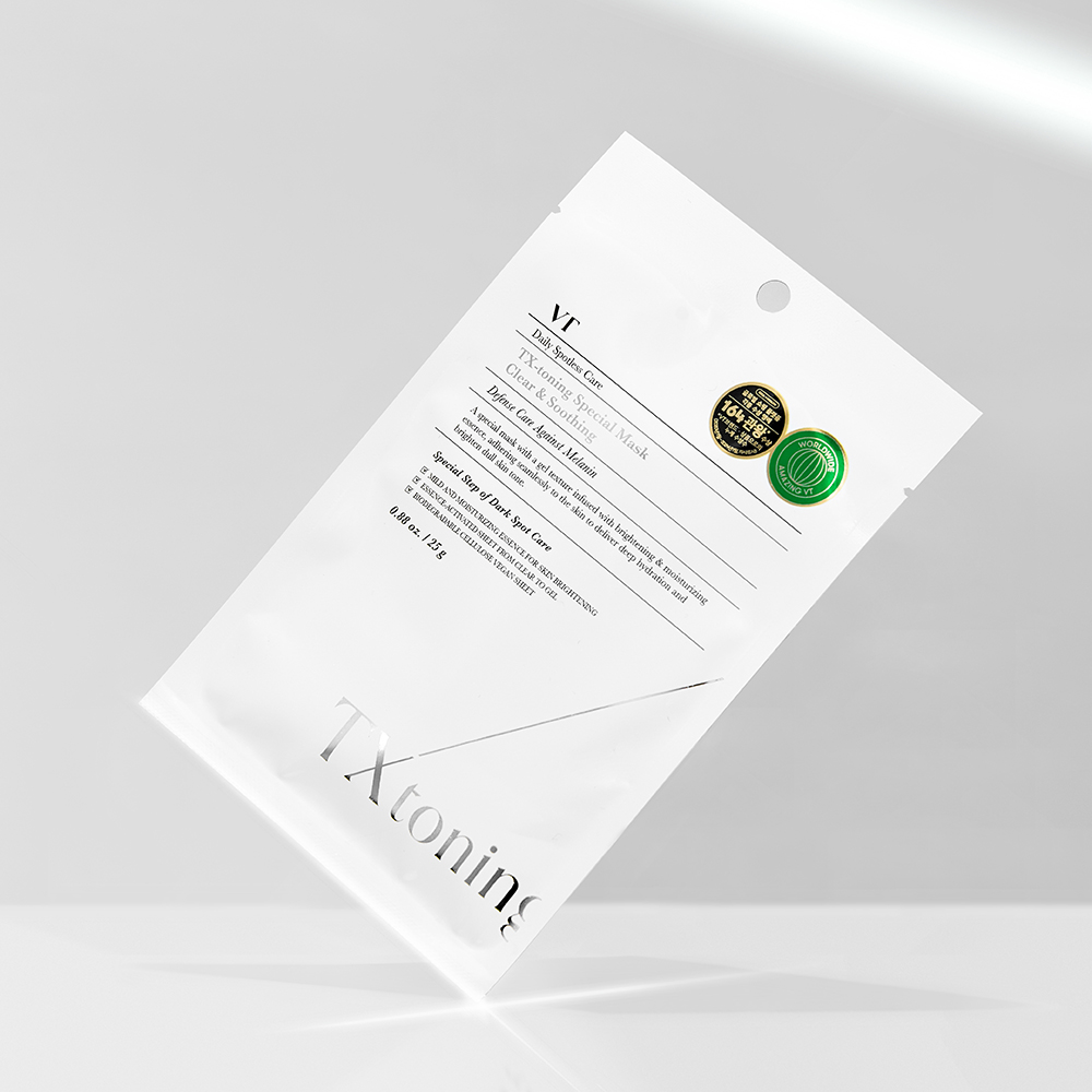 VT COSMETICS TX- Toning Special Sheet Mask Masca de fata - luminozitate si hidratare, 30 gr