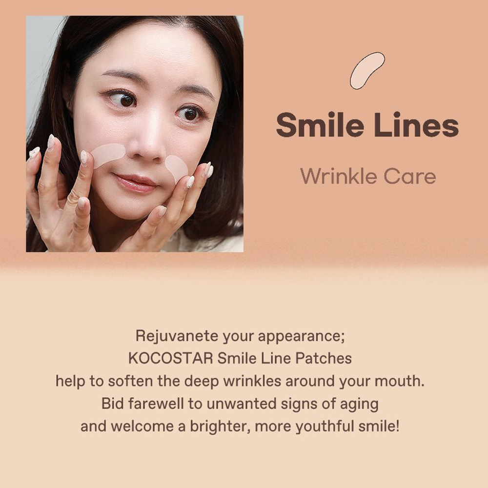 Ultimate Face Patch Smile Lines Plasturi pentru riduri