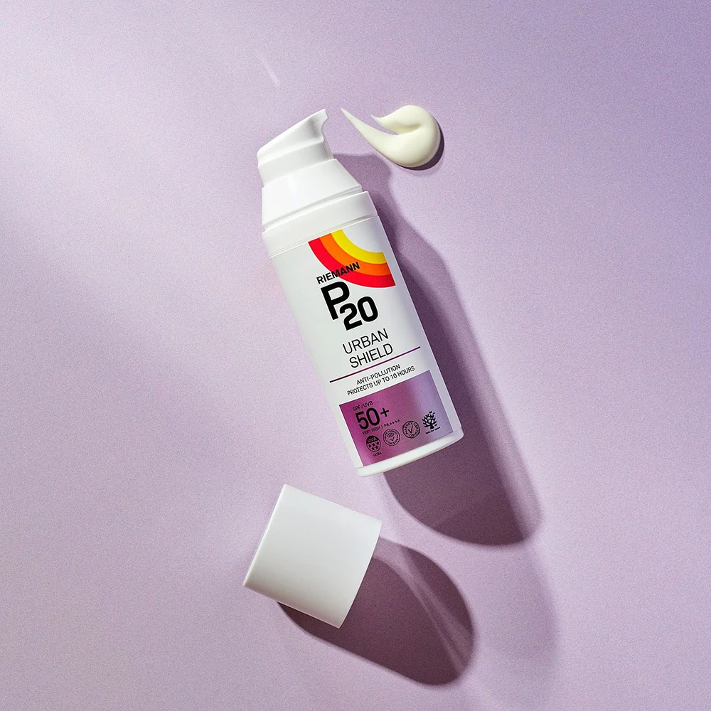 Riemann P20 Urban Shield – Cremă de față anti-poluare SPF 50+ PA++++, 50 g