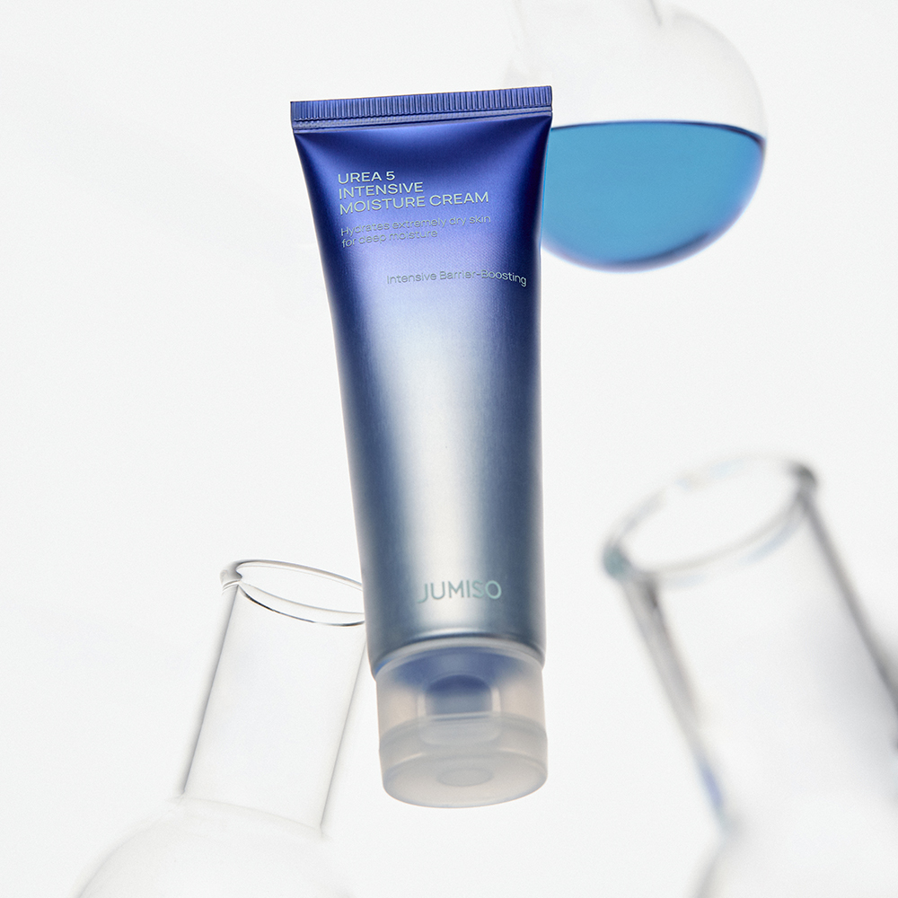 JUMISO Urea 5 Intensive Moisture Cream 80 ml - Crema de fata formulata cu uree si ceramida NP, care contribuie la hidratarea pielii foarte uscate, aspre sau descuamate in perioade cu aer uscat, temperaturi scazute sau expunere la aer conditionat