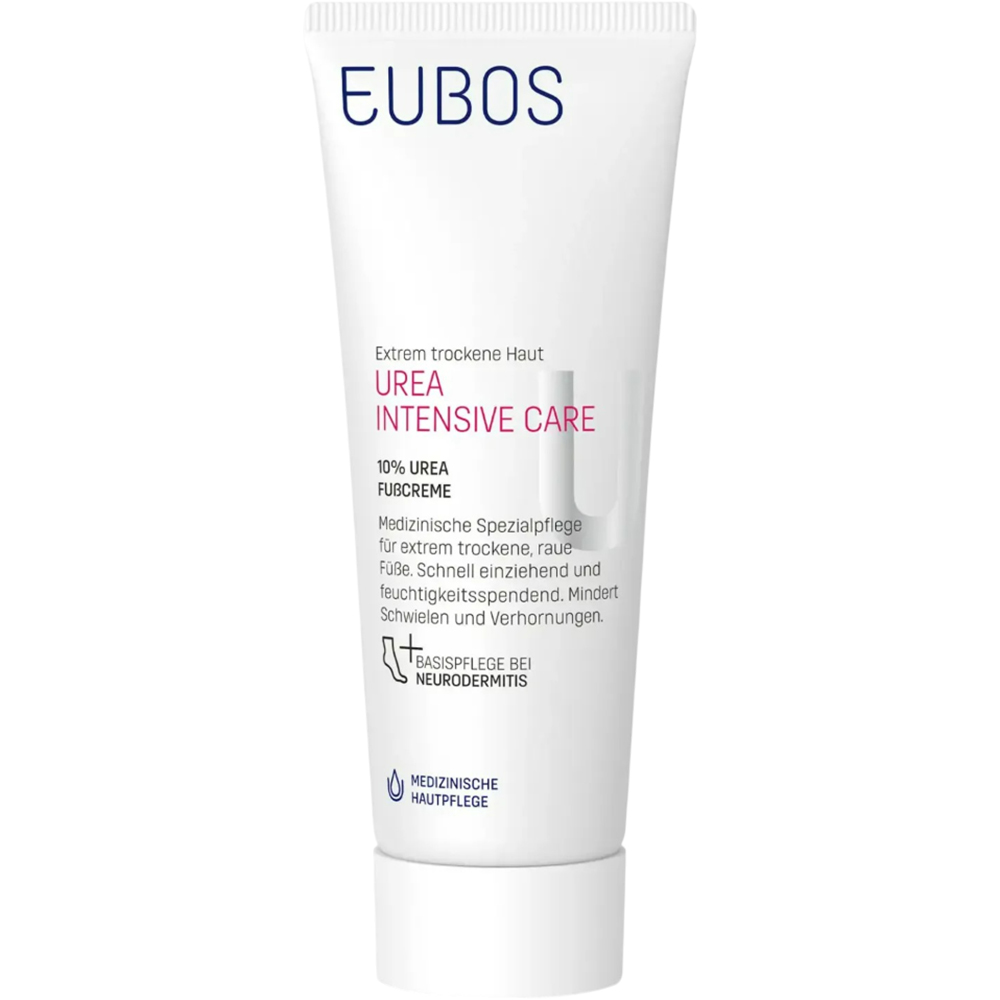 EUBOS Urea Intensive Care 10% Urea Foot Cream crema pentru picioare - hidratare si reducerea calozitatilor, 100 ml
