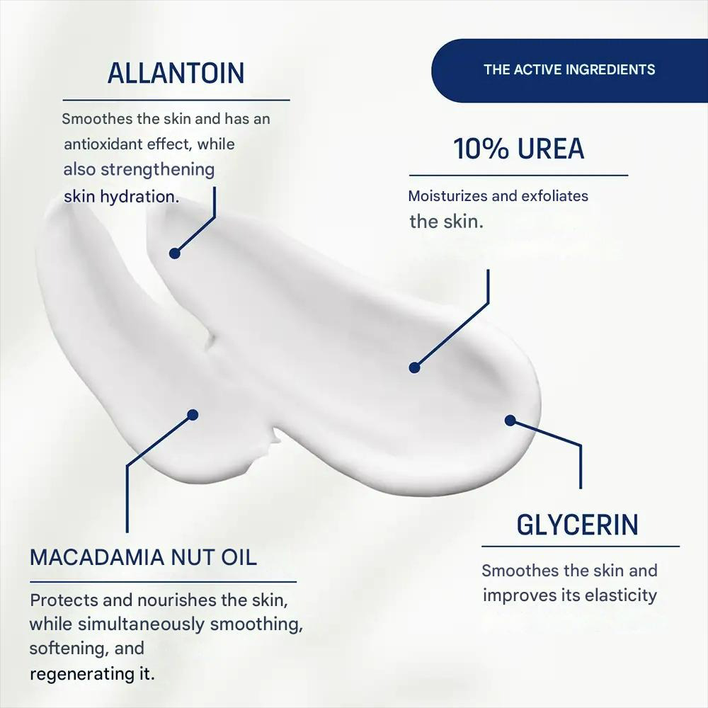 EUBOS Urea Intensive Care 10% Urea Foot Cream crema pentru picioare - hidratare si reducerea calozitatilor, 100 ml