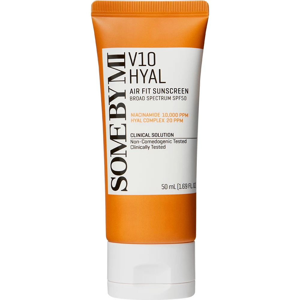 SOME BY MI V10 Hyal Airfit Sun Screen crema de fata - protectie si hidratare si luminozitate, 50 ml