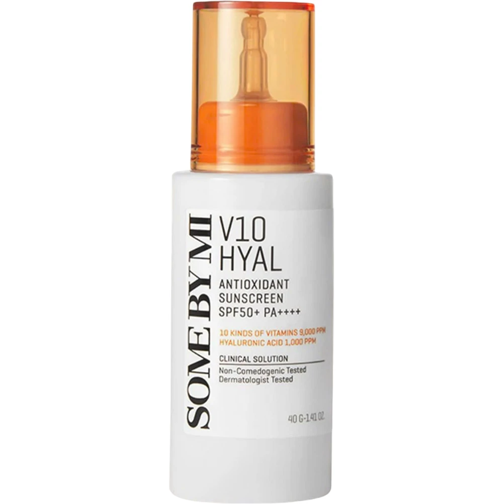 SOME BY MI V10 Hyal Antioxidant Sunscreen crema de fata - hidratare si calmare, 40 ml
