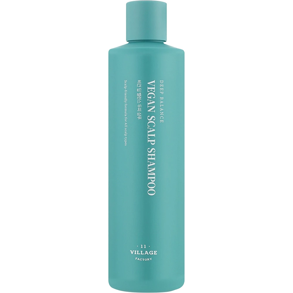 VILLAGE 11 FACTORY Vegan Deep Balance Scalp Shampoo sampon - hidratare si calmare, 300 gr