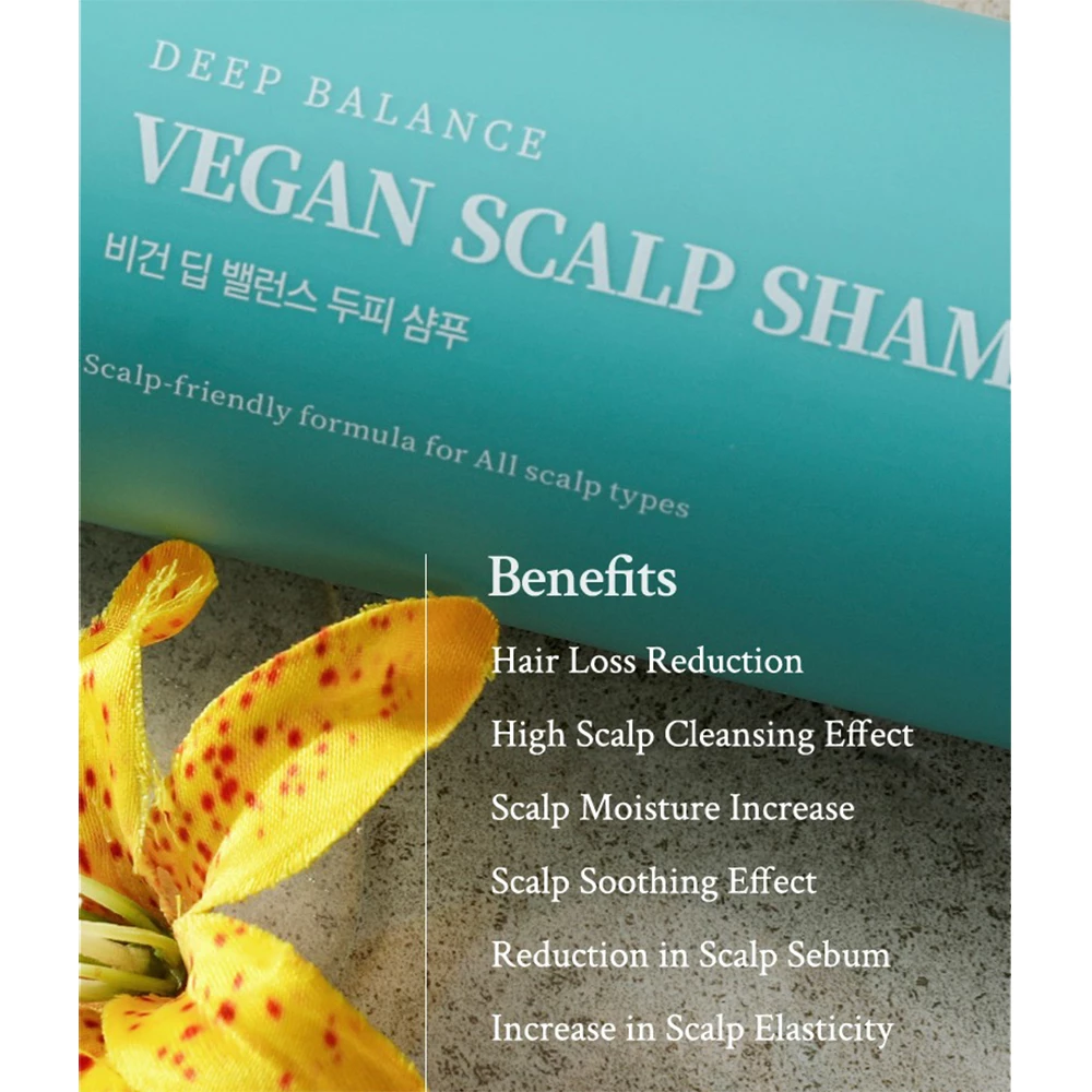 VILLAGE 11 FACTORY Vegan Deep Balance Scalp Shampoo sampon - hidratare si calmare, 300 gr