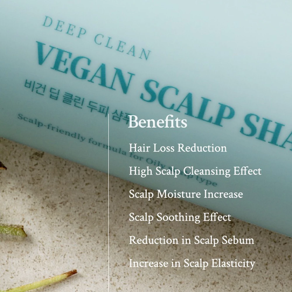 VILLAGE 11 FACTORY Vegan Deep Clean Scalp Shampoo Sampon - curatare si hidratare, 300 gr