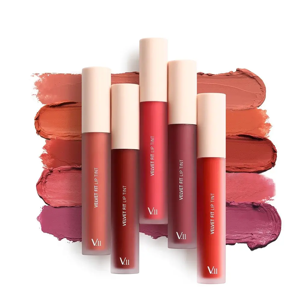 VILLAGE 11 FACTORY Velvet Fit Ruj Lichid Blooming Red - hidratare intensa si finish mat de durata, 4.7g