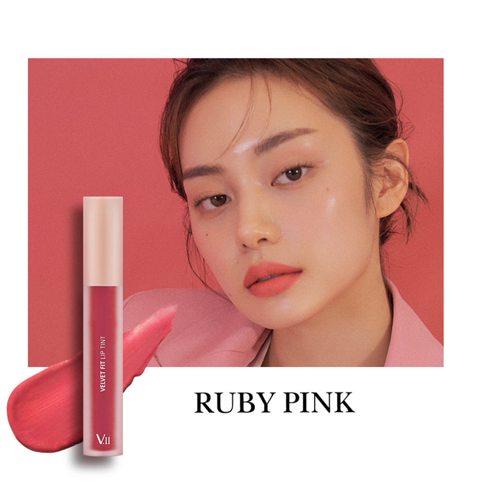 Velvet Fit Lip Tint Ruj Lichid Ruby Pink