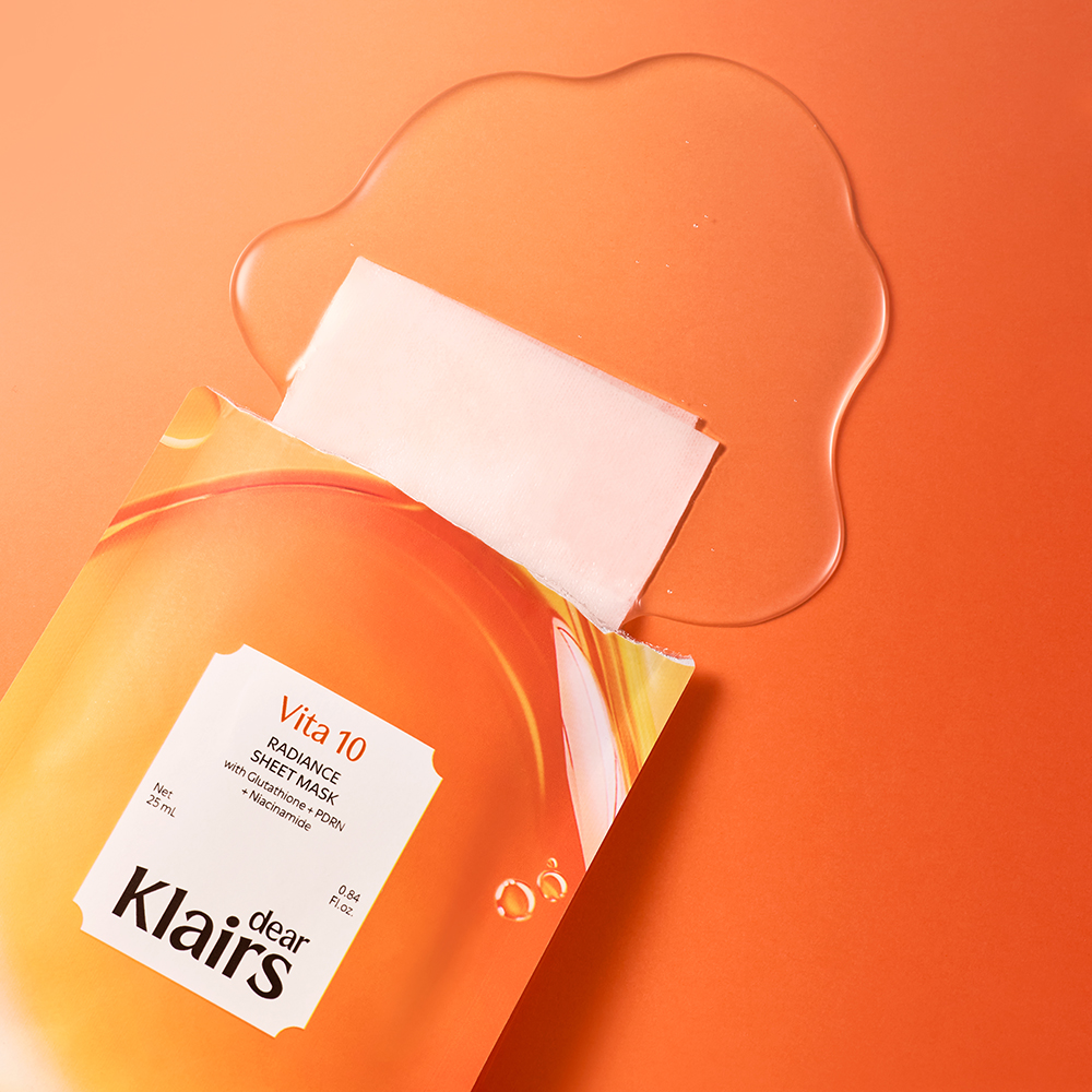 Vita 10 Radiance Sheet Mask Masca de fata 25 ml