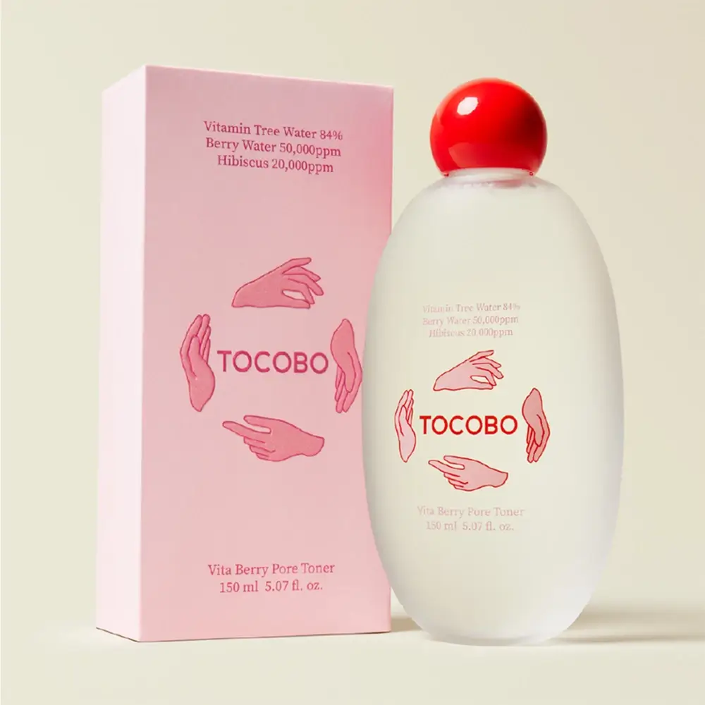 TOCOBO Vita Berry Toner pentru fata - Toner hidratant micsorare pori si netezire, 150 ml