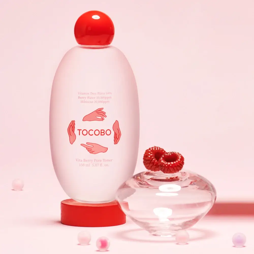 TOCOBO Vita Berry Toner pentru fata - Toner hidratant micsorare pori si netezire, 150 ml