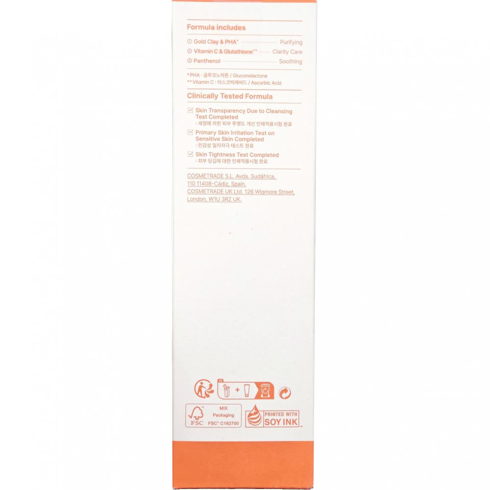 Vita C Vitamin Pore Clay Mask Cleanser Spuma de curatare 150 ml