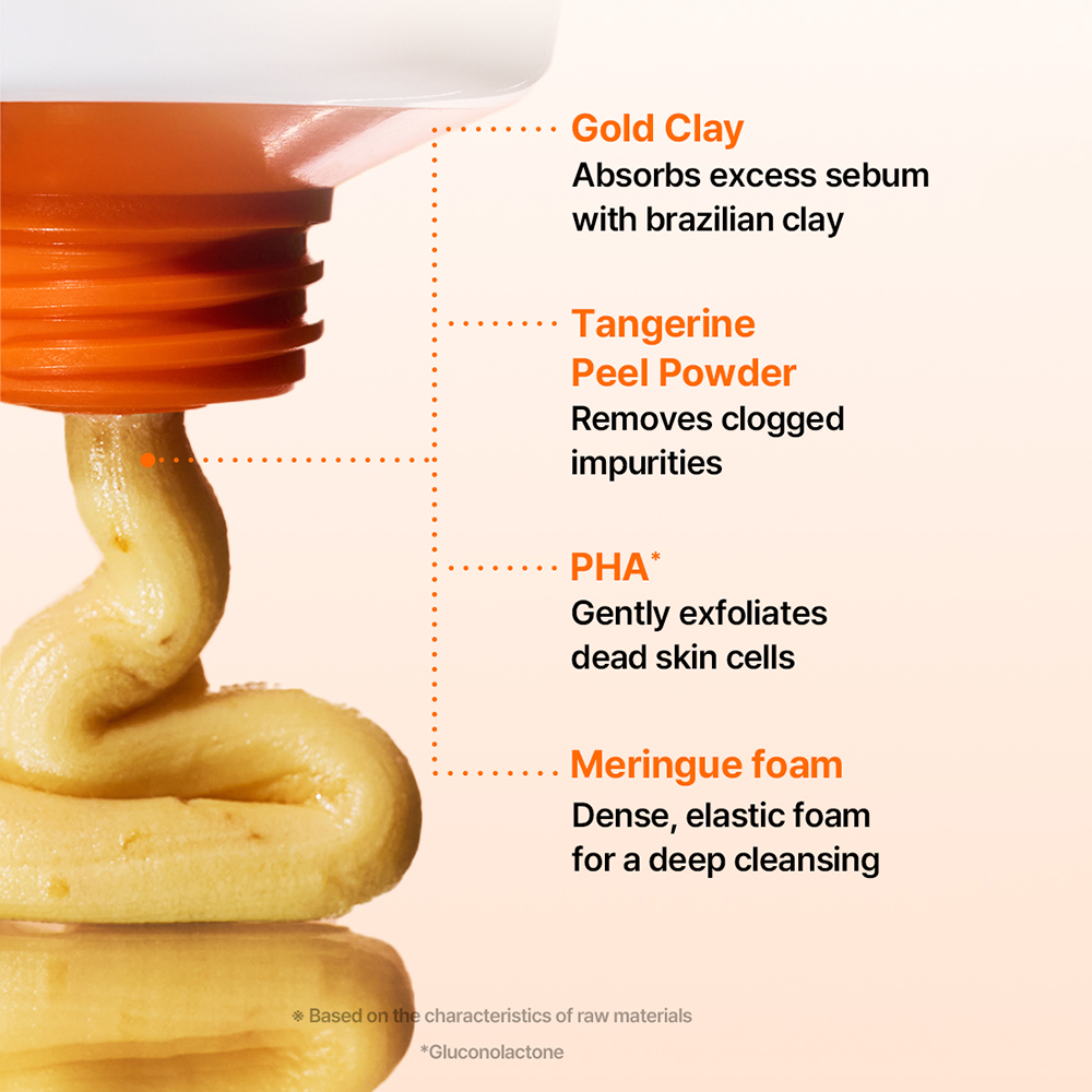 Vita C Vitamin Pore Clay Mask Cleanser Spuma de curatare 150 ml
