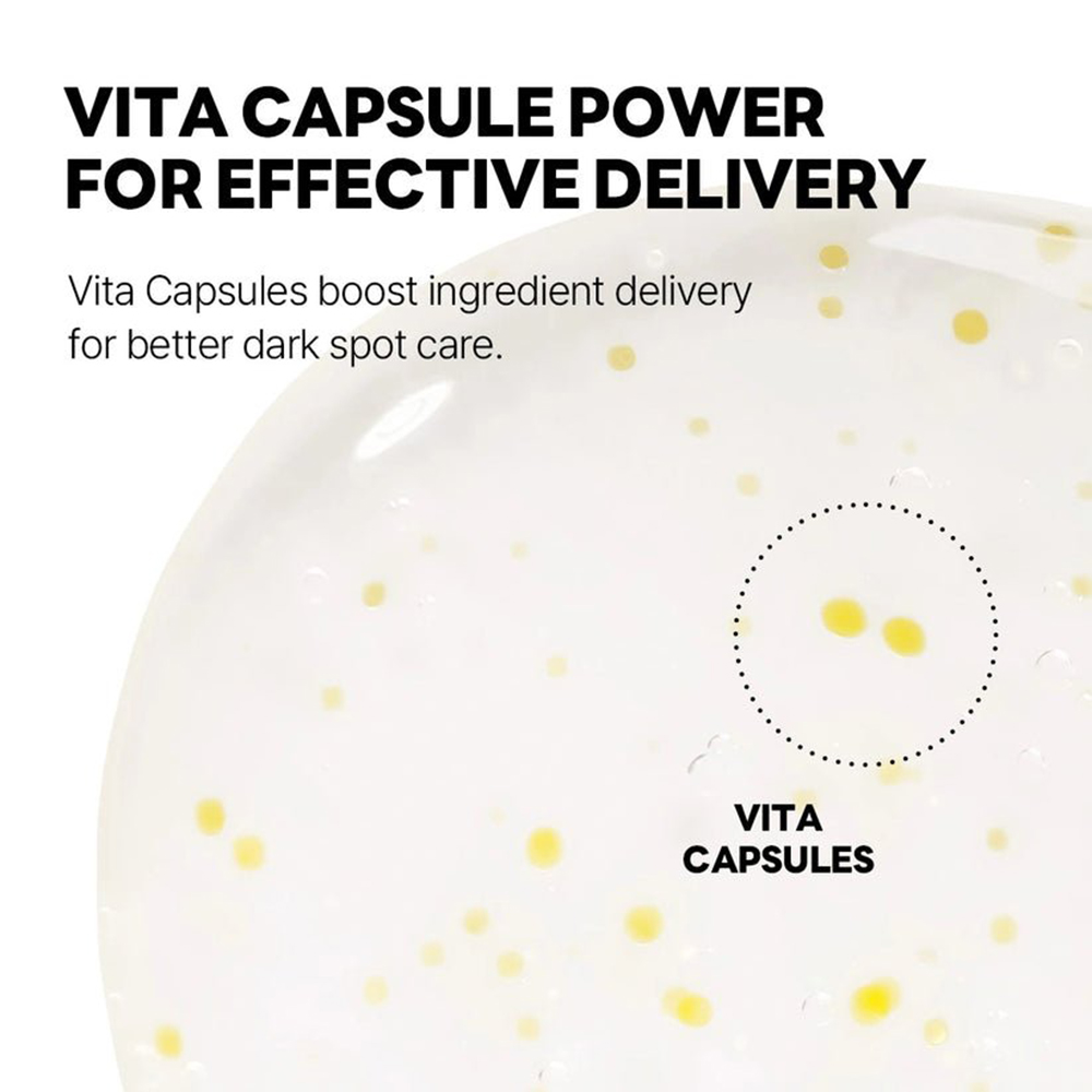 ROUND LAB Vita Niacinamide Dark Spot Serum 30 ml - Ser de fata formulat cu niacinamida si acid tranexamic, care contribuie la estomparea petelor pigmentare si la uniformizarea nuantei pielii