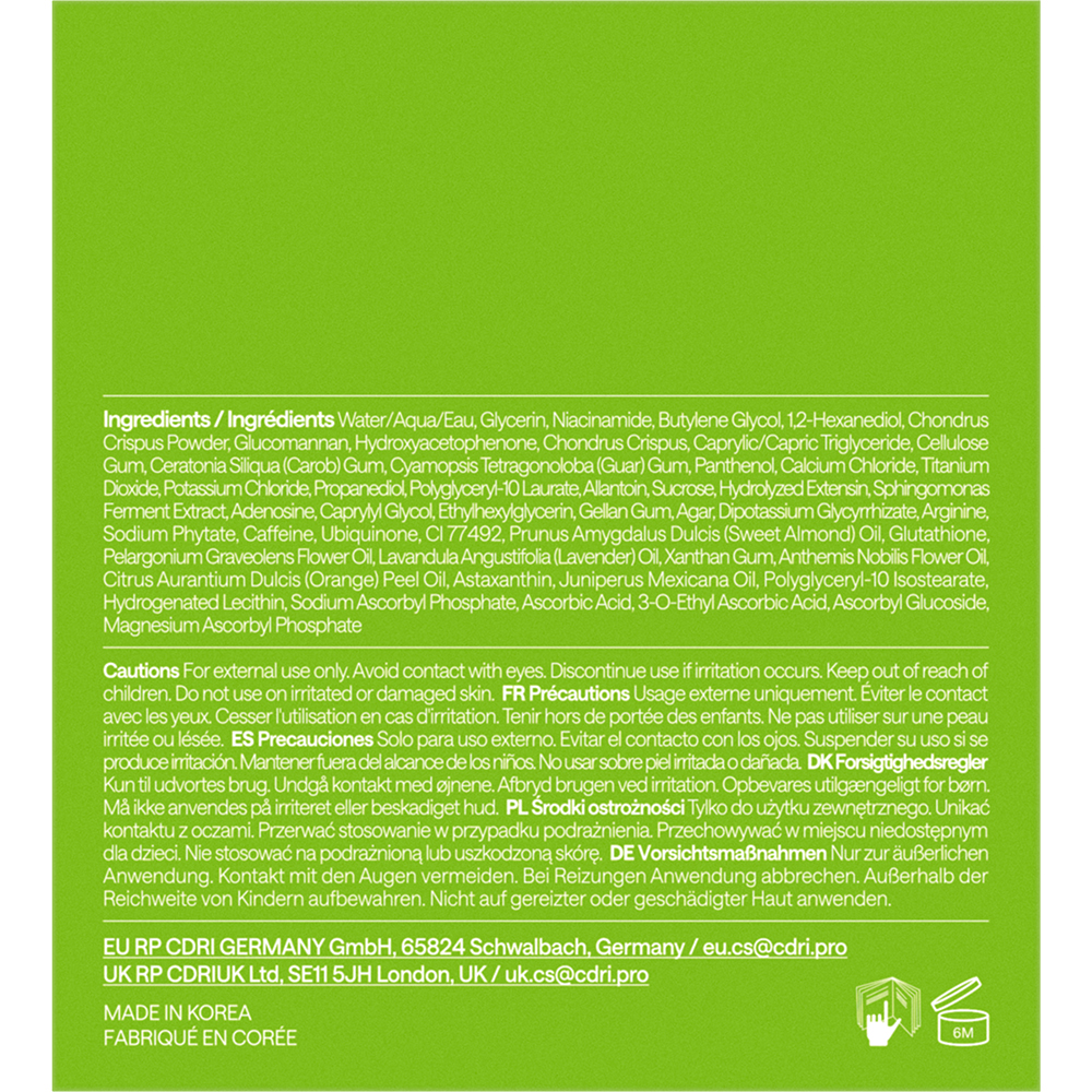 Vitamin C Collagen Capsule Patch Benzi pentru ochi 106 gr