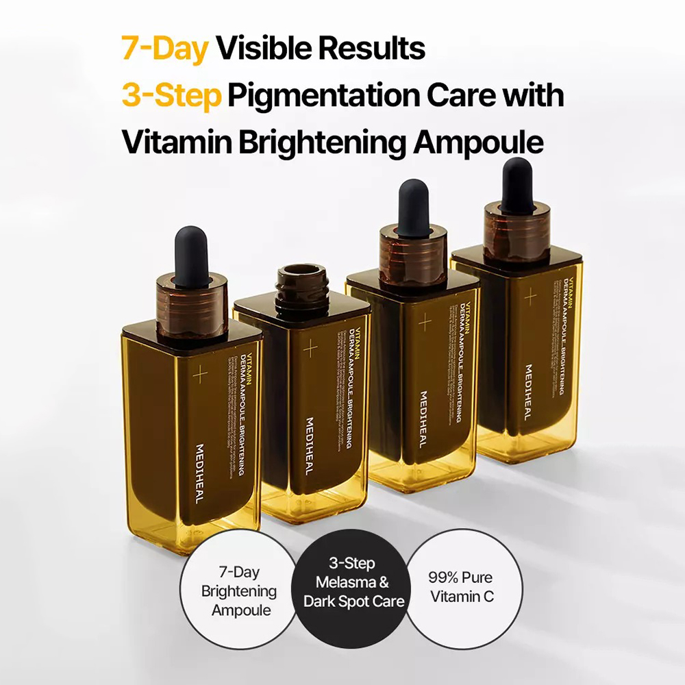 Vitamin Derma Ampoule Brightening Ser de fata cu efect de iluminare 50 ml