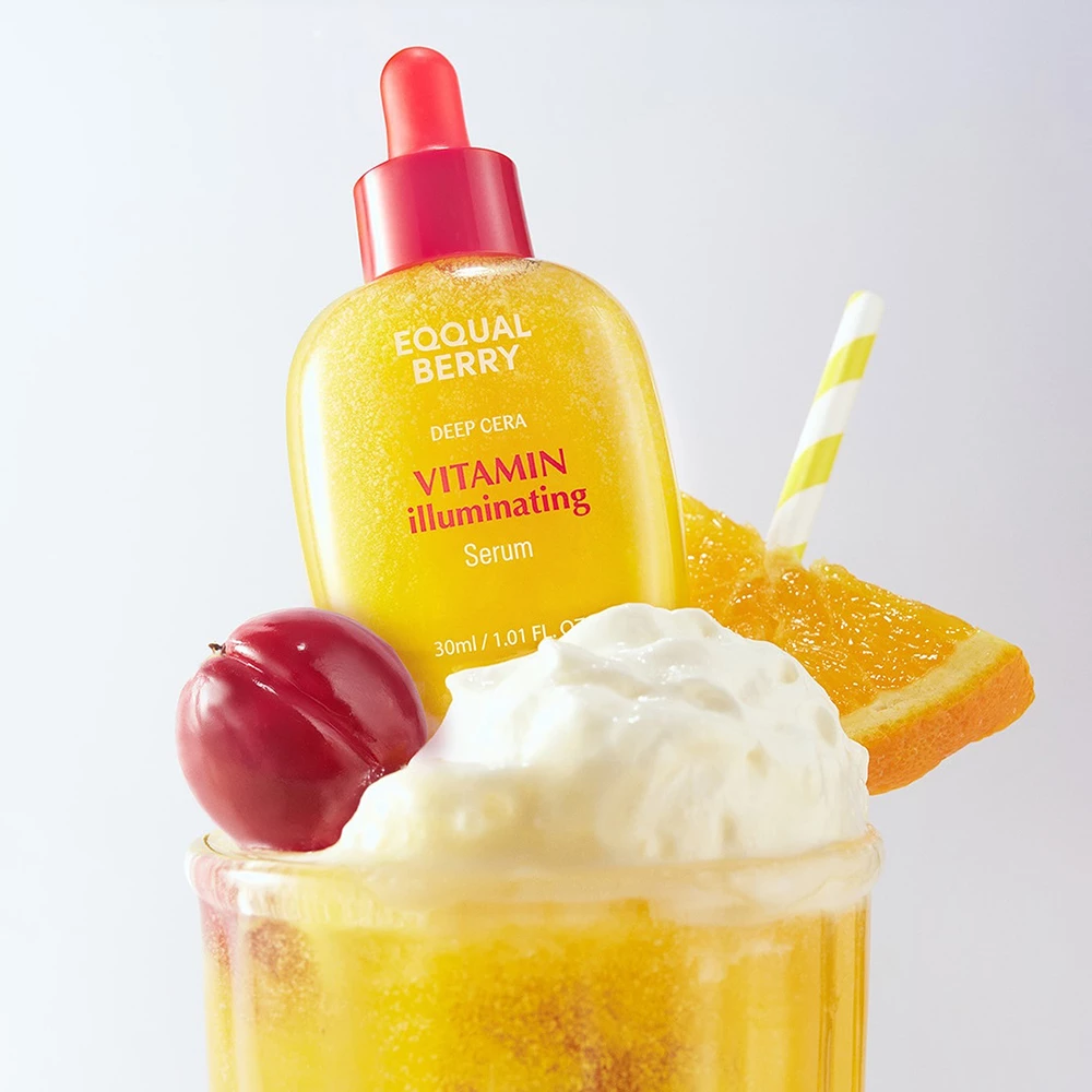 EQQUALBERRY Vitamin Illuminating Serum ser de fata - uniformizare si hidratare, 30 ml