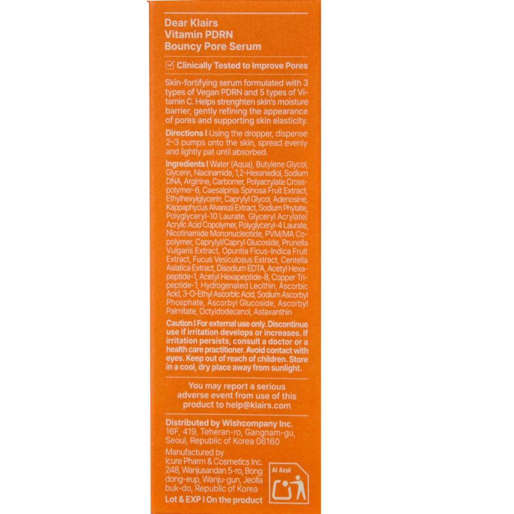 Vitamin PDRN Bouncy Pore Serum Ser de fata 35 ml