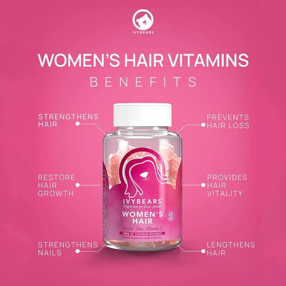 Vitamine pentru Par Femei, Women's Hair, 60 capsule - Made in Germany