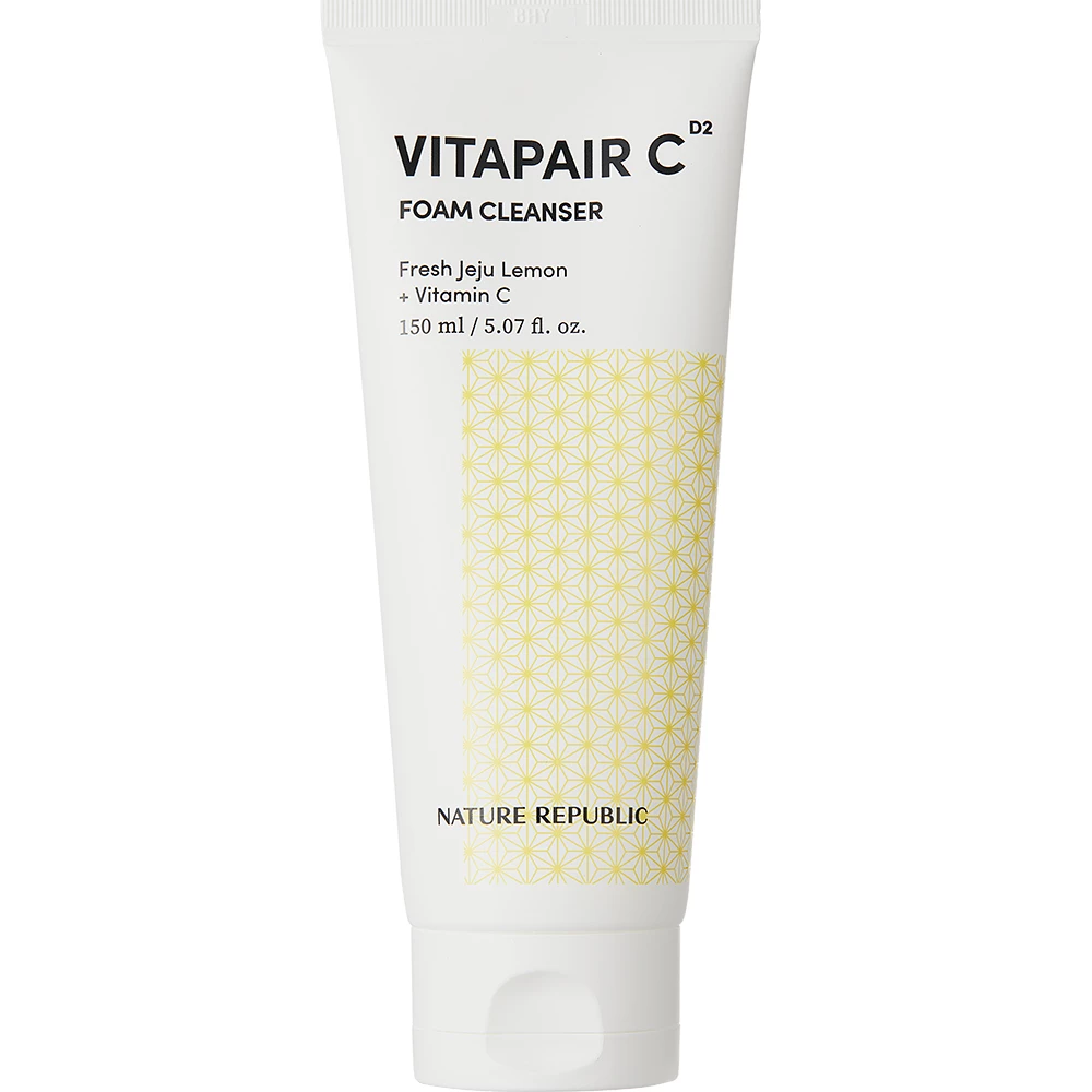 NATURE REPUBLIC Vitapair C Spuma de curatare pentru fata Revitalizare si Stralucire - curatare profunda si hidratare intensa, 150 ml