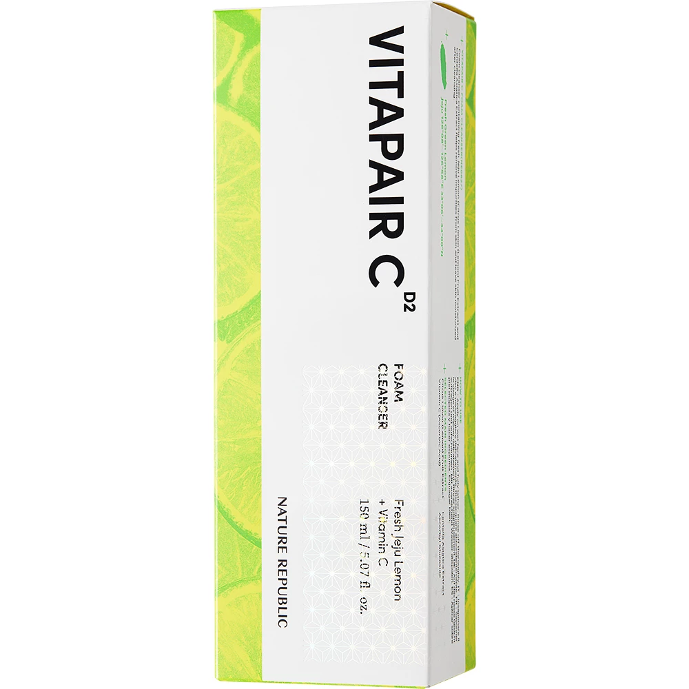 NATURE REPUBLIC Vitapair C Spuma de curatare pentru fata Revitalizare si Stralucire - curatare profunda si hidratare intensa, 150 ml