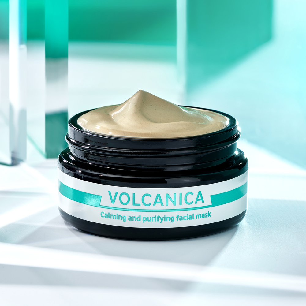 SKINTEGRA Volcanica Masca de fata calmanta si purificatoare - Anti-acnee si reducerea sebumului, 50 ml