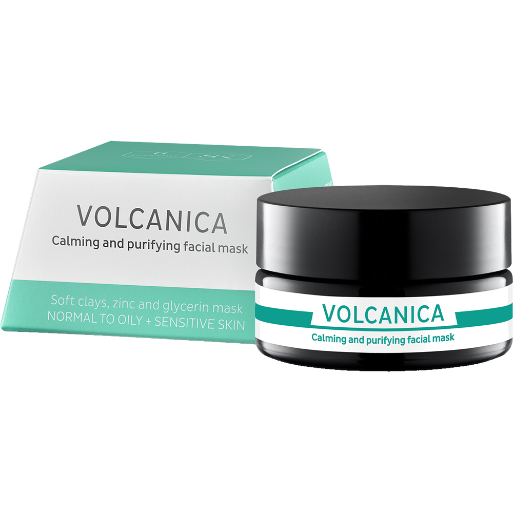 SKINTEGRA Volcanica Masca de fata calmanta si purificatoare - Anti-acnee si reducerea sebumului, 50 ml
