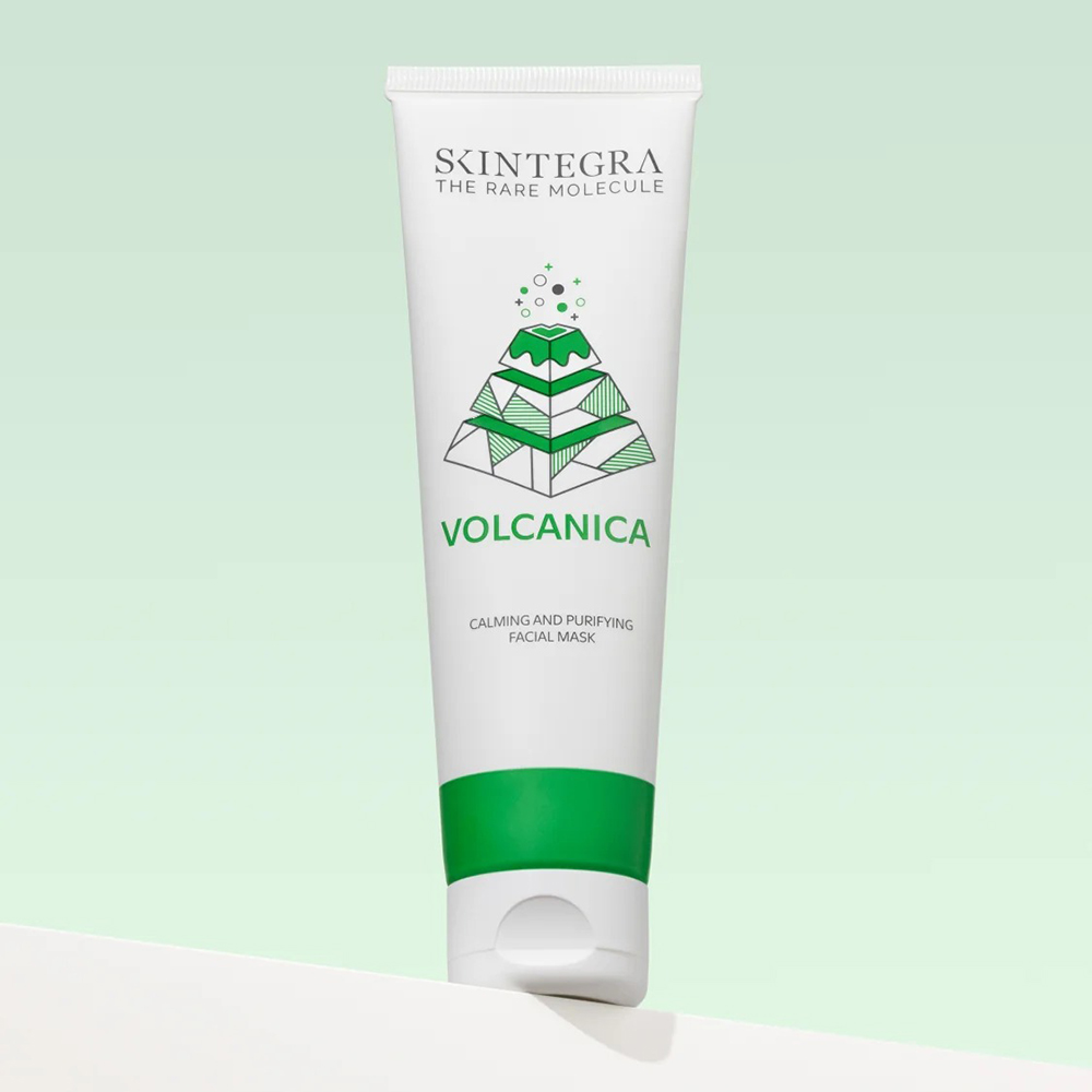 SKINTEGRA Volcanica Mask - masca de fata formulata cu bentonita si namol, care contribuie la purificarea porilor si la mentinerea functiei de bariera - 100 ml