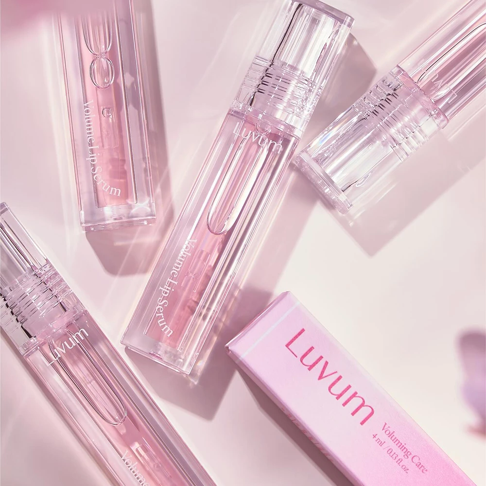 LUVUM Volume Lip Serum Ser de Buze Volumizant - Efect de volum instantaneu si hidratare intensa, 4 ml